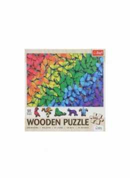 Puzzle Tęczowe motyle 500 el. Trefl (20217)