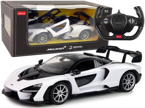 Samochód R/C McLaren Senna Rastar 1:14 Biały Na Pilota Rastar (12914)