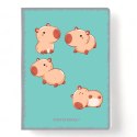 Zeszyt A5 PP Kawaii 60k. krata Narcissus