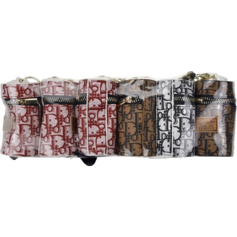 Brelok torebeczka z wstążką, mix pakowany po 6 szt.