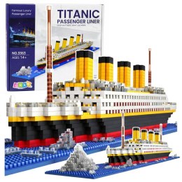 Klocki konstrukcyjne Statek Titanic Model Statku 3D 1878 el. Lean (28740)
