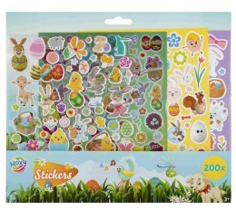 Naklejka (nalepka) Zestaw naklejek Wielkanocnych 27x23cm 4 arkusze Grafix (094915)