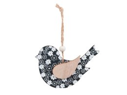 Zawieszka Drewniana ptak czarny (2221725)