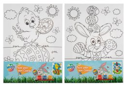 Zestaw kreatywny dla dzieci Płótno Wielkanocne 20x15cm Grafix (094397)