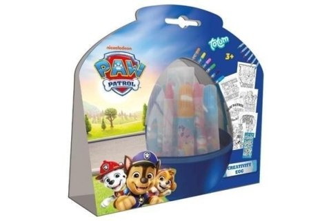 Zestaw kreatywny dla dzieci jajko Psi Patrol Grafix (173849)