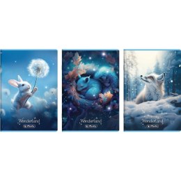 Zeszyt A4 WONDERLAND 32k. 70g krata Herlitz (400209629)