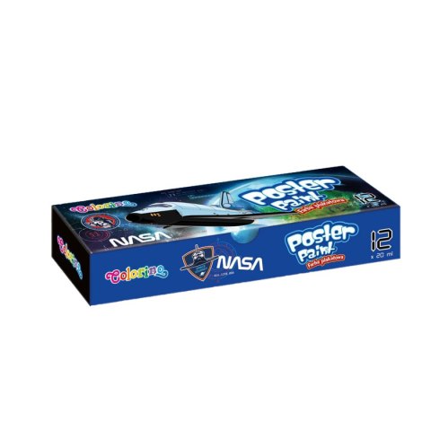 Farby plakatowe kolor: mix 20ml 12 kolor. Patio (21405PTR)