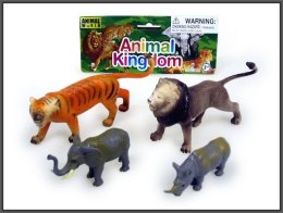 Figurka Zwierzęta Zwierzęta dzikie 8-12cm 4szt. Hipo (HSH032)