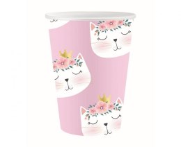 Kubek jednorazowy kotek 6szt. papier 250ml Godan (PG-KPKO)