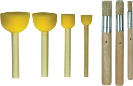 Pędzel Craft-Fun Series zestaw 7 szt. nr mix Titanum