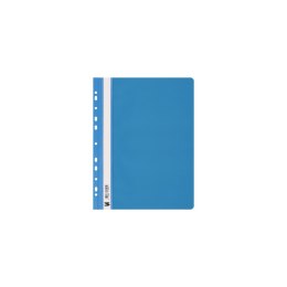 Skoroszyt A4 sztywny zawieszany błękitny błękitny PVC PCW 160mic. 150g Tres (SKWA4/BŁĘ)