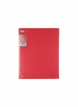 Teczka ofertowa Clear Book A4 kolor: czerwony 30 kieszeni Patio (6301)