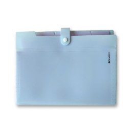Teczka z przegródkami pomarańczowa pastelowa 5906910827872 A4 kolor: niebieski Eco (TT8351)