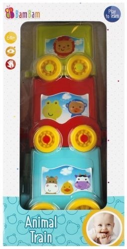 Kolejka edukacyjna zwierzaczki Bam Bam (481994)