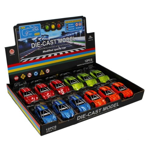 Samochód metalowy sportowy mix 13cm Mega Creative (510442)