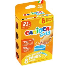 Farba do malowania palcami baby Carioca (170-2574)