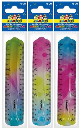 Linijka plastikowa 15cm Flamingo (FLKR972275)