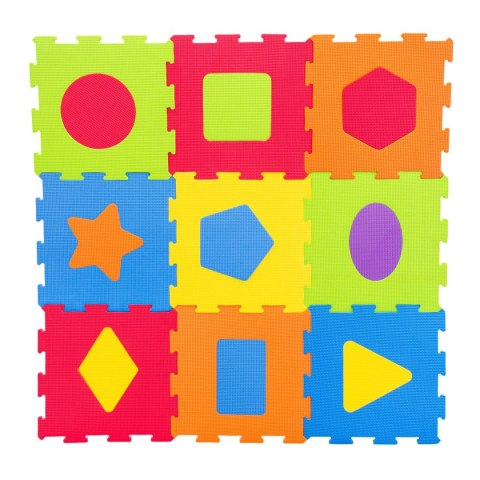 Mata dla malucha piankowa kształty, 29x29cm Smily Play (SP84002)