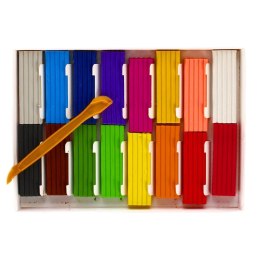 Plastelina 16 kol. mix Starpak (517735)