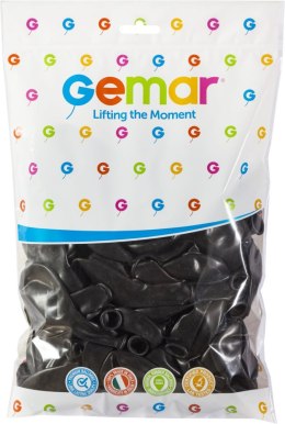 Balon gumowy 100 szt czarny 10cal Godan (G90/14)