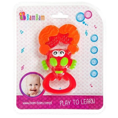 Grzechotka Bam Bam GRZECHOTKA KREWETKA Bam Bam (359895)