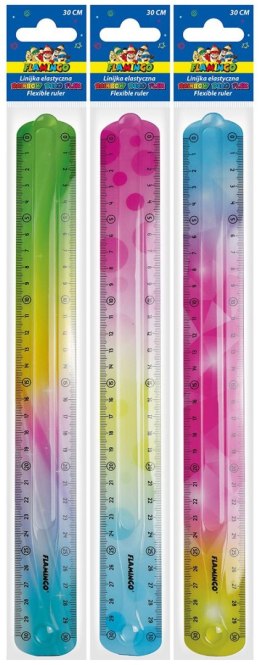 Linijka plastikowa 30cm Flamingo (FLKR972277)