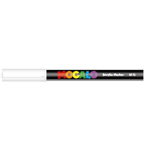 Marker specjalistyczny Akrylowy biały, 1mm Mg (MG APMT80G810)