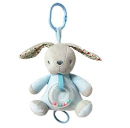 Pozytywka króliczek niebieski 18cm Tulilo (9195)