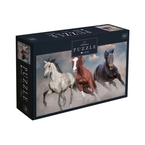 Puzzle Wild Horses PUZZLE 1000 Interdruk