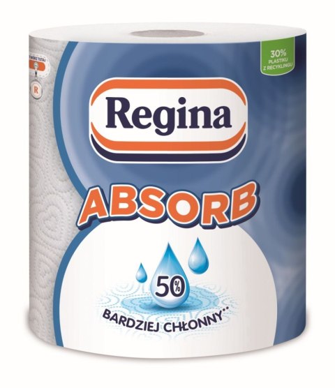 Ręcznik rolka Absorb A1 100% celuloza kolor: biały Regina