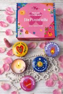 Szklanka Świece Set-Przyjaciółka Pan Dragon (5907195304454)
