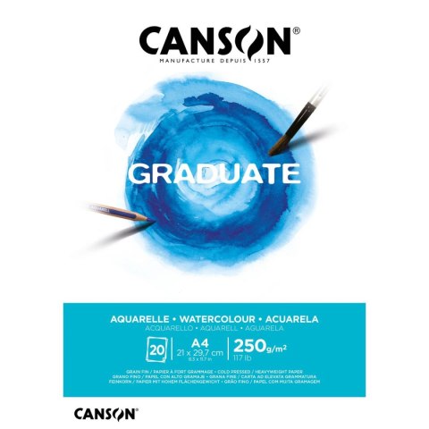 Blok artystyczny Graduate A4 250g 20k Canson (400110374)