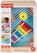 Cymbałki Drewniany Muzyczny Stoliczek Fisher Price (HXT91)