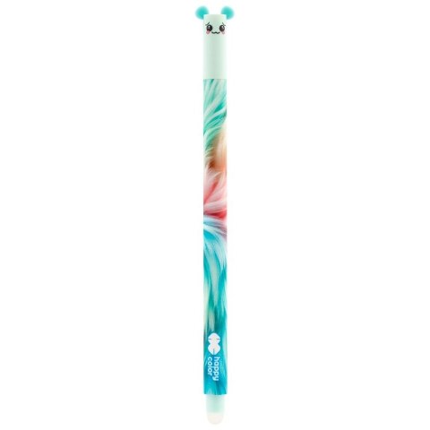 Długopis Uszatki Fluffy wkład niebieski 0,5mm Happy Color (HA 4120 01UF-3 KP40)