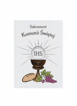 Kartka składana B6 B6 KOMUNIA HOSTIA JAK CHLEB Henry (5905701486007)