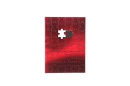 Kartka składana B6 Karnet B6 Walentynki PUZZLE Henry (5908451981099)