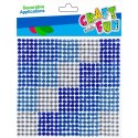 Kryształki Samoprzylepne Niebieskie niebieskie Craft With Fun (501430)