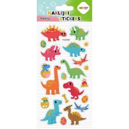 Naklejka (nalepka) 3D FANCY Dino friends Happy Color (HA 4242 9021-KD01)