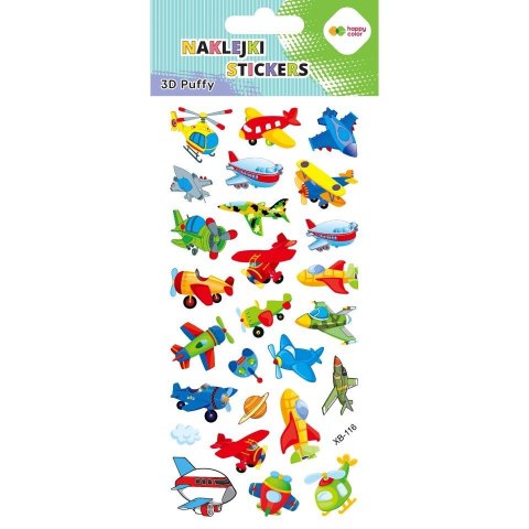 Naklejka (nalepka) Funny Aircraft Happy Color (HA 4241 9522-KP04)