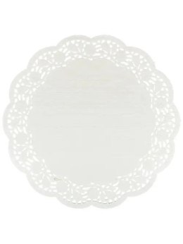 Serwetki dekoracyjne 12 szt. biały papier [mm:] 360x360 Arpex (DE0863F)