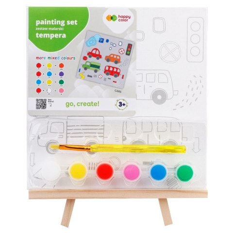 Zestaw plastyczny Samochody, Happy Color (HA 7339 1SET-03)