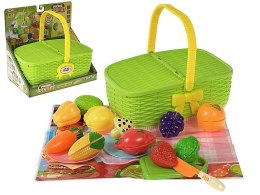 Artykuły kuchenne zestaw piknikowy w koszyku Adar (627031)