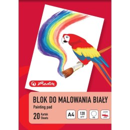 Blok artystyczny do malowania A4 120g 20k Herlitz (400198591)