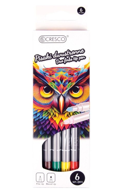 Flamaster KITTY/DOGS 210040 6 kol. Cresco