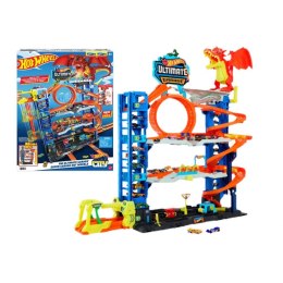 Garaż City Mega atak smoka Hot Wheels (HKX48)