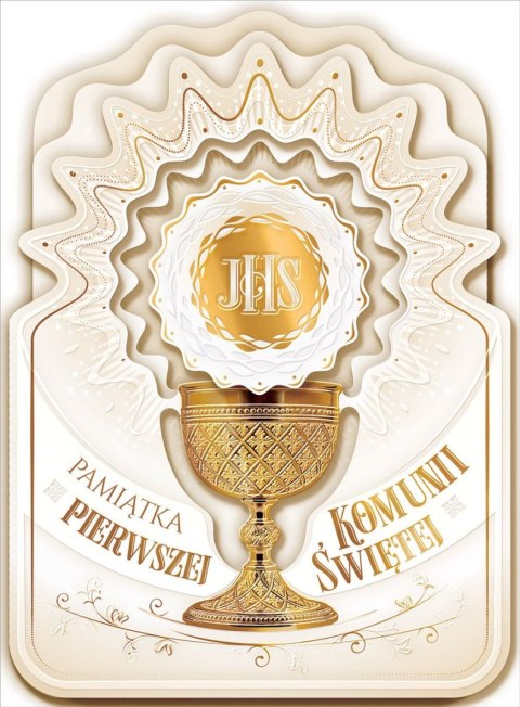 Kartka składana A5 Komunia Ab Card (XL)