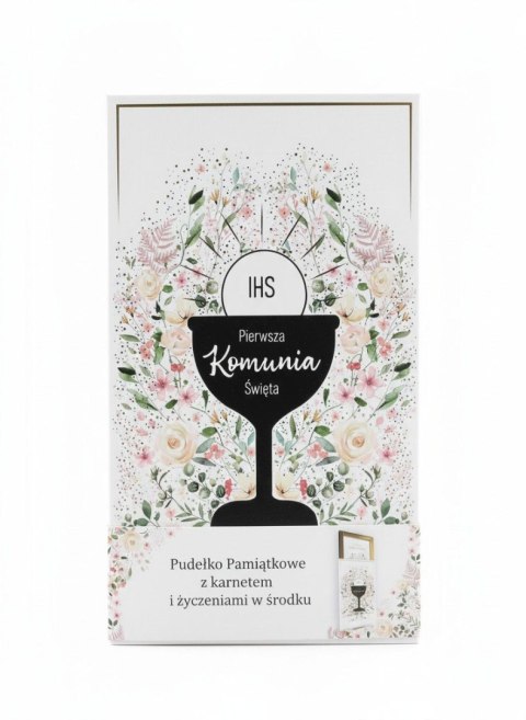 Książeczka pamiątkowa z komunii Komunia Pudełko pamiątkowe DL Henry (5908451984267)