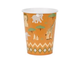 Kubek jednorazowy Safari papier 220ml Partydeco (KPP116-EU1)