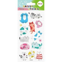 Naklejka (nalepka) 3D FANCY Lazy Cats Happy Color (HA 4242 9021-KA03)