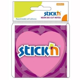 Notes samoprzylepny (karteczki) serce Stick'n (21448)